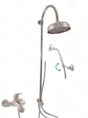 Vodovodní baterie vanová LABE s hlavovou a ruční sprchou (L054.5/3)