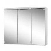 Zrcadlová skříňka (galerka) - bílá, š. 83 cm, v. 69 cm, hl. 25 cm (ANCONA LED)