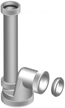 Sifon pro dřez bez odpadového ventilu (T-733/I DN50/40)