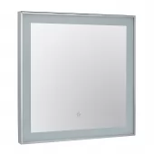 Zrcadlo s LED osvětlením 600 x 600 mm, dotykový senzor (128101829)