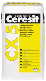  Ceresit CX 5 Montážní cement 25 kg rychletvrdnoucí