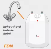  FDN 5 D zásobníkový beztlakový ohřívač vody s baterií