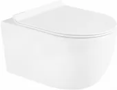MEXEN/S - Carmen Závěsná WC mísa včetně sedátka s slow-slim, duroplast, bílá 30880100