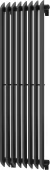 MEXEN - Atlanta otopný žebřík/radiátor 1200 x 405 mm, 646 W, černý W211-1200-405-00-70