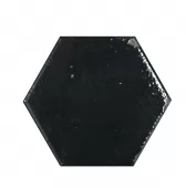 Obklad Bestile Alma Hexagon Noir 13x15