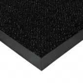 Černá textilní čistící vnitřní vstupní rohož Cleopatra Extra - 200 x 190 x 0,9 cm