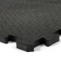 Gumová podlahová zátěžová rýhovaná rohož Strong - 120 x 80 x 2 cm