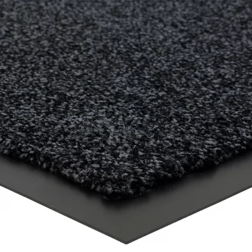 Antracitová vnitřní čistící vstupní rohož FLOMA Briljant (Bfl-S1) - 40 x 60 x 0,9 cm