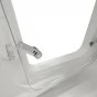 Akrylátová obdélníková vana pro starší a osoby s tělesným postižením Vovo 160 (160x75x58 cm | objem: 140 l) 