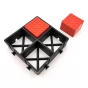 Oranžový plastový vyznačovací prvek ProGrass MAX, FLOMA - 9,7 x 9,7 x 5,9 cm