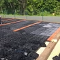 Černý plastový vyznačovací prvek ProGrass MAX, FLOMA - 9,7 x 9,7 x 5,9 cm