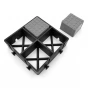 Černý plastový vyznačovací prvek ProGrass MAX, FLOMA - 9,7 x 9,7 x 5,9 cm