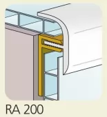 Dokončovací profil OTTOPAN - Venkovní kulatý A200 (DECA200PC)