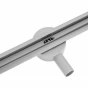 REA - Lineární odtokový žlab + sifon + nožičky + rošt Neo 600 Slim Pro REA-G8400