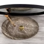 REA - Umyvadlo na desku Roxy B Stone Nature 48,7x30,7 REA-U6650