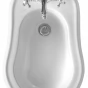 KERASAN - RETRO bidet stojící 38,5x60cm, bílá 102001