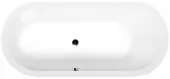 POLYSAN - ASTRA O oválná vana 165x75x48cm, bílá 35611