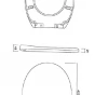 CERSANIT - SEDÁTKO PRESIDENT NEW DUROPLAST SOFT-CLOSE K98-0074