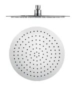 SAPHO - SLIM hlavová sprcha, průměr 300, nerez lesk MS573