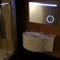 SAPHO - ASTRO zrcadlo s LED osvětlením 100x70cm, kosmetické zrcátko MIRL4