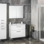AQUALINE - VEGA skříňka vysoká 35x184x31cm, bílá VG185