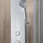 AQUALINE - TUSA sprchový panel 200x1400, stříbrná SL680