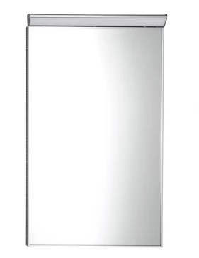 AQUALINE - BORA zrcadlo s LED osvětlením a vypínačem 400x600, chrom AL746