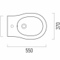 GSI - CLASSIC bidet závěsný, 37x55cm, bílá ExtraGlaze 8765111