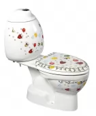 SAPHO - KID WC kombi dětské, spodní odpad, dekor CK301.400.0F