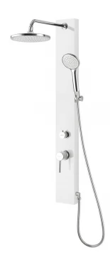 AQUALINE - FIGA sprchový panel 125x1050, bílá SL230