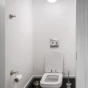 KERASAN - WALDORF WC mísa stojící, 37x65cm, spodní/zadní odpad, bílá 411601