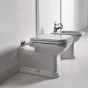 KERASAN - WALDORF WC mísa stojící, 37x65cm, spodní/zadní odpad, bílá 411601