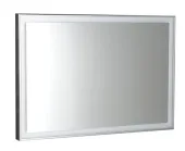 SAPHO - LUMINAR zrcadlo s LED osvětlením v rámu 90x50cm, chrom NL559