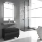 SAPHO - FELINA LED svítidlo, 10 W, 458x15x112 IP44, chrom FE045