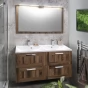 SAPHO - FELINA LED svítidlo, 10 W, 458x15x112 IP44, chrom FE045