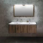 SAPHO - FELINA LED svítidlo, 10 W, 458x15x112 IP44, chrom FE045