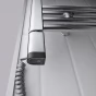 SAPHO - ONE D topná tyč s termostatem, 400 W, levá, chrom ONE-DL-C-400