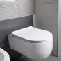 KERASAN - FLO závěsná WC mísa, 36x50cm, bílá 311501