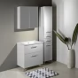 AQUALINE - VEGA galerka, 80x70x18cm, bílá VG080
