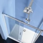 POLYSAN - EASY LINE sprchové dveře 1500, čiré sklo EL1515