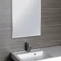 AQUALINE - Zrcadlo s fazetou 60x70cm, bez úchytu 22471