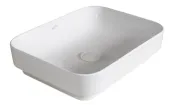 ISVEA - SOTT AQUA keramické umyvadlo 50x38cm, bílá 10SQ51050