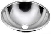 SAPHO - Zápustné umyvadlo nerezové, průměr 405 13030.B