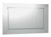 SAPHO - ARAK zrcadlo s lištami a fazetou 90x70cm AR090