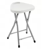 Gedy - Koupelnová stolička 30x46,5x29,3cm, bílá CO75