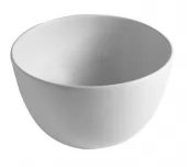 SAPHO - DOME keramické umyvadlo na desku, Ø 45,5cm, bílá WH030