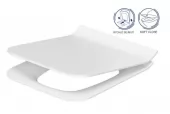CERSANIT - WC sedátko Como SLIM DUROPLAST Antibe SOFT CLOSE OFF EASY jedno tlačítko K98-0143