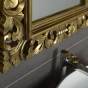 SAPHO - SCULE zrcadlo ve vyřezávaném rámu 80x120cm, zlatá IN316