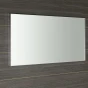 SAPHO - AROWANA zrcadlo v rámu 120x60cm, chrom AW1260
