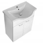 AQUALINE - KERAMIA FRESH umyvadlová skříňka 60,6x74x34 cm, bílá 50063A